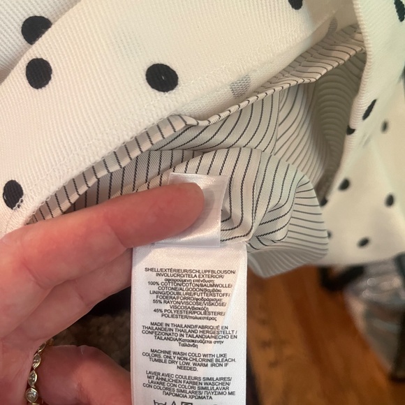 Lovely Brooks Brothers Dress sz 6 worn once perfect condition Red Fleece Collect - Picture 4 of 5